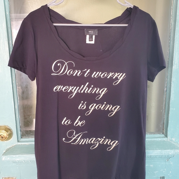 MNG Jeans T-Shirt - Picture 1 of 3